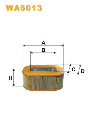 WIX FILTERS wa6013 -  Воздушный фильтр